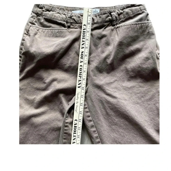 Sag Harbor Stretch Khaki Capri Women’s Pants Tan 6 - Picture 9 of 12